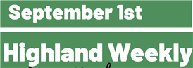  Highland Weekly - September 1st